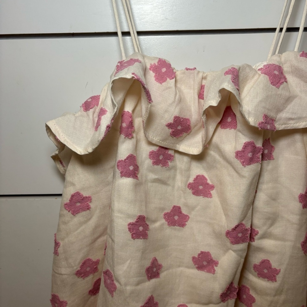 For Love & Lemons Olea Mini Dress in Pink - Picture 4 of 8
